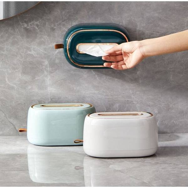 Tissue Box - Golden Tinge - Single Piece