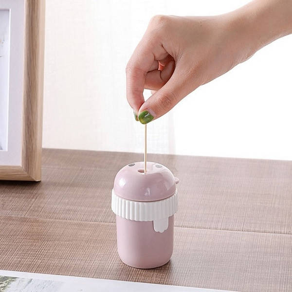 Toothpick Holder - Cute Panda - Set Of 2