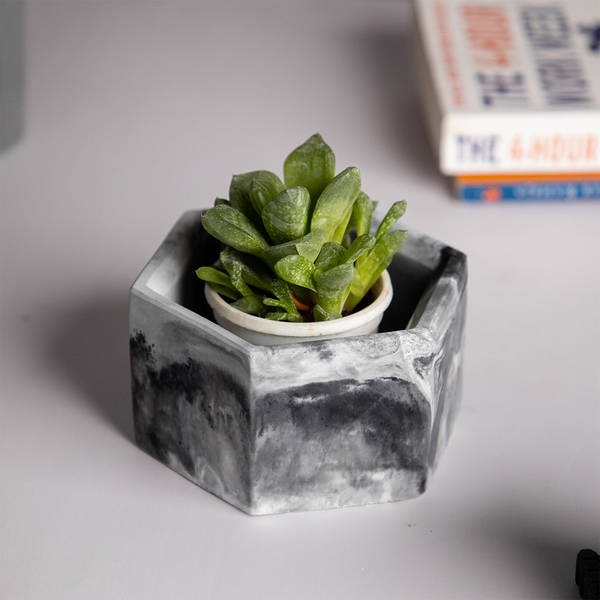 Unique Hexo Planter - Single Piece