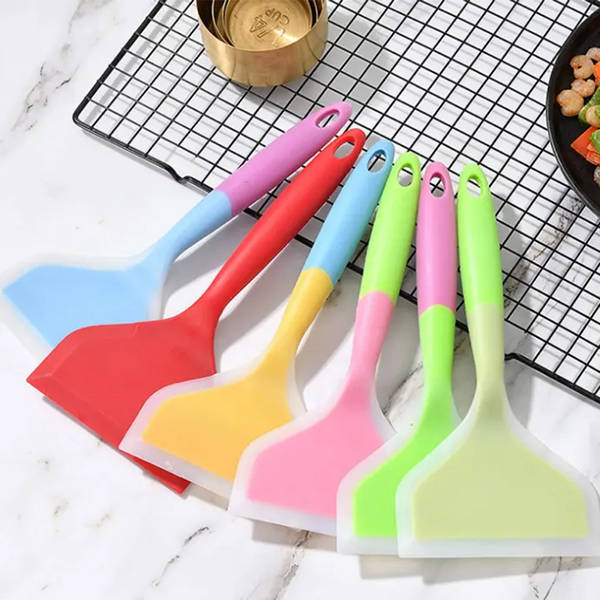 Vibrant Silicone Spatula - Assorted - Single Piece
