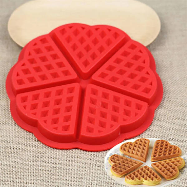 Waffle Mould - Flower-Shaped - Assorted - Single Piece