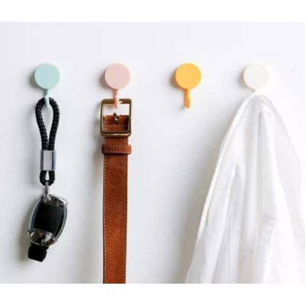 Wall hooks - Small - Pastel - Set Of 10